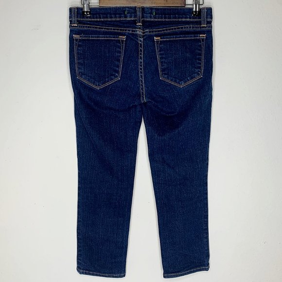 J Brand 935 Low-Rise Cropped Jean in Ink Dark Wash - Picture 3 of 7